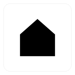 Land Your Home logo in black on white background