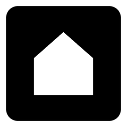 Land Your Home logo in white on black background